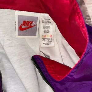 Nike Vibrant Purple and Red Jacket